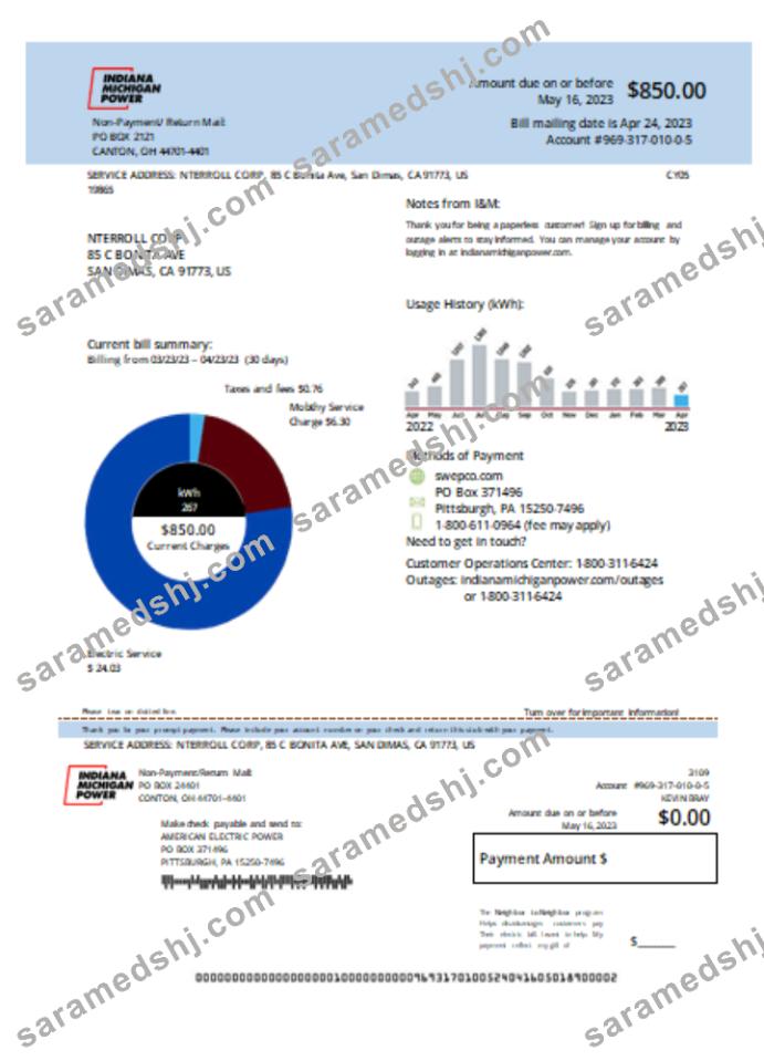 Indiana electricity utility business bill, SCR
